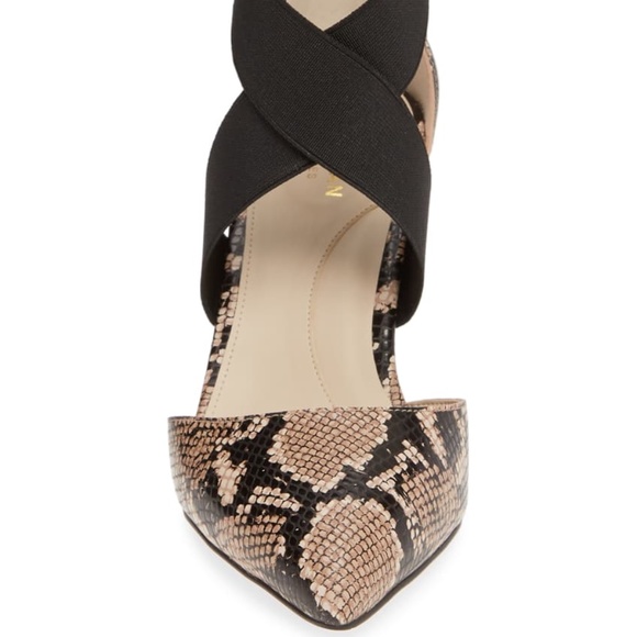 Cole Haan Womens Maikki Snake Leather Pumps - Picture 4 of 10